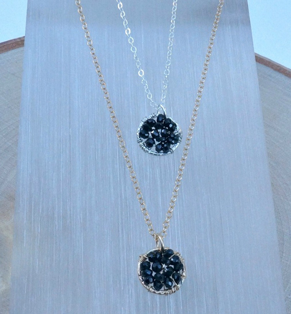 Black Spinel Necklace