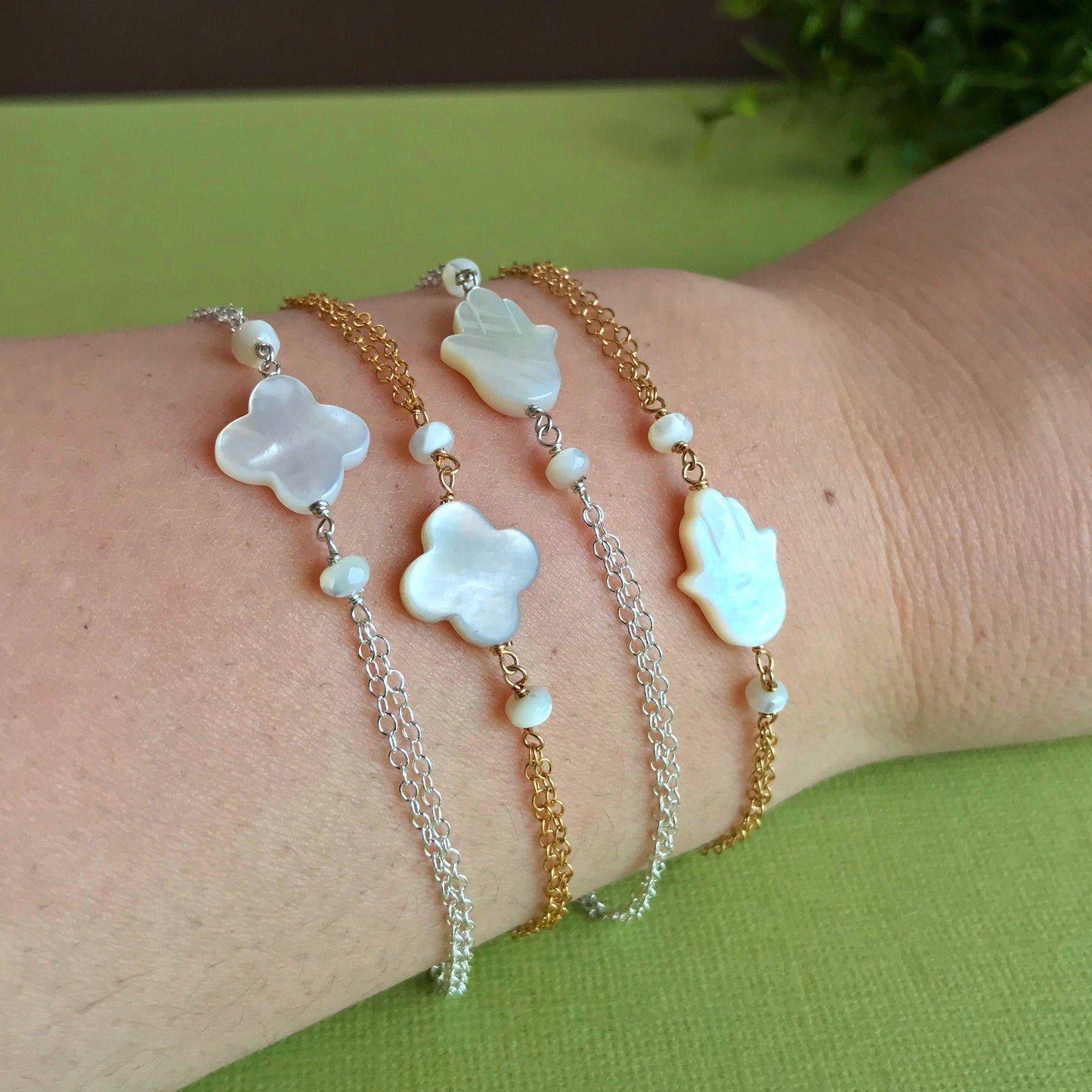 Hamsa Bracelet Hamsa Jewelry Protection Bracelet Delicate Bracelet Dainty Bracelet Everyday Bracelet Layering Bracelet Bridesmaid Bracelet