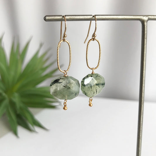 Green Earrings Dainty Earrings Earrings for Women Gold Earrings Silver Earrings Gift for Her Gift for Mom Gift for Wife Birthday Gift