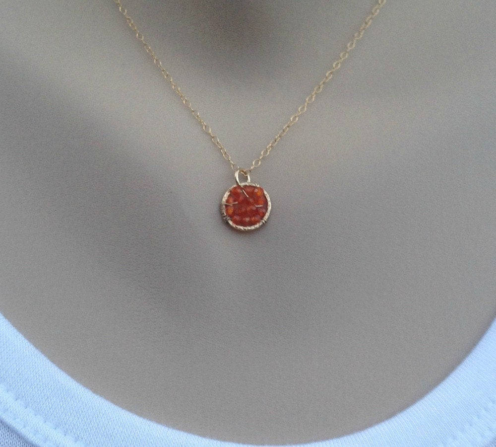 Carnelian Necklace Simple Gold Necklace Dainty Necklace Layering Gemstone Necklace Gift for Her Chakra Necklace Healing Jewelry