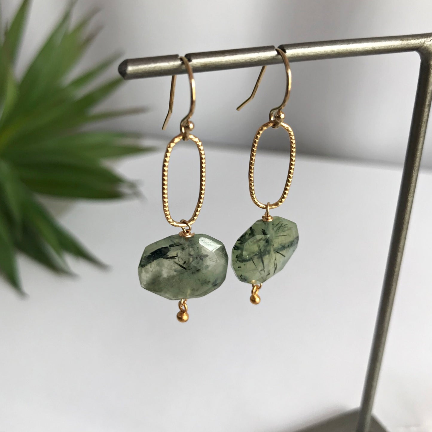 Green Earrings Dainty Earrings Earrings for Women Gold Earrings Silver Earrings Gift for Her Gift for Mom Gift for Wife Birthday Gift